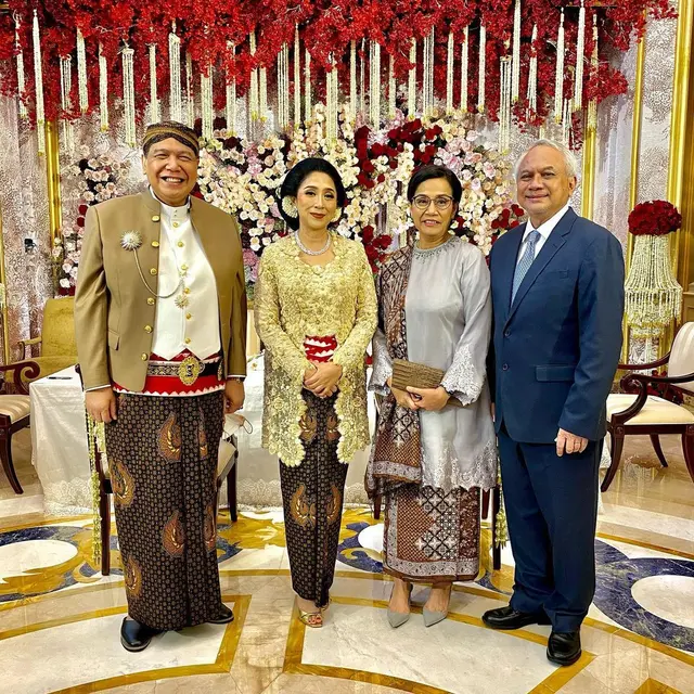 6 Potret Artis hingga Tokoh Hadiri Pernikahan Putri Tanjung dan Guinandra Jatikusumo