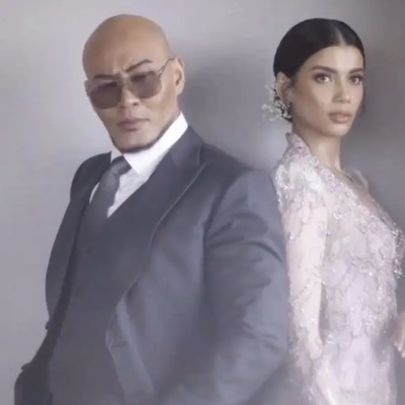 Deddy Corbuzier menikah dengan Sabrina Chairunnisa (Instagram Sabrina Chairunnisa)