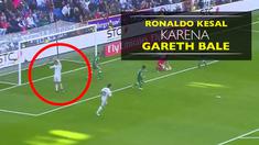 Video Cristiano Ronaldo kesal karena Gareth Bale saat Real Madrid menang 3-0 atas Leganes di La Liga.