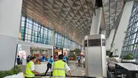 Bandara Soekarno-Hatta Diterpa Cuaca Buruk, Petugas Siaga Jaga Keamanan