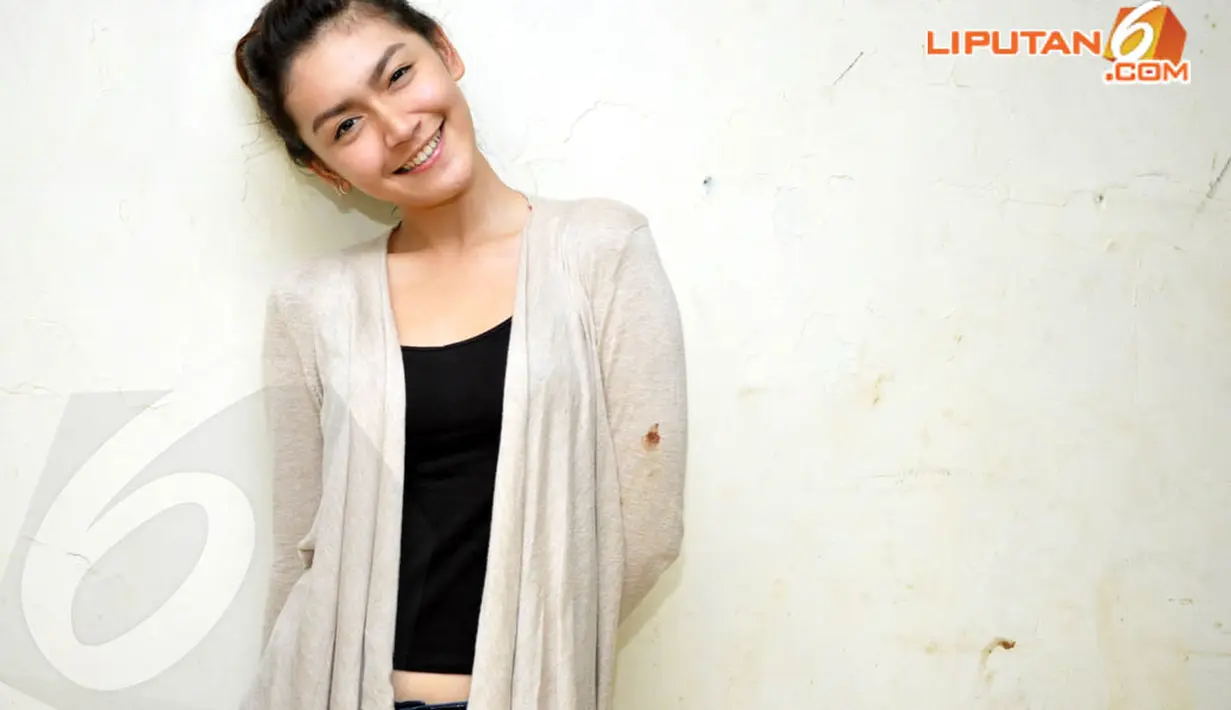 Wanita cantik ini berpacaran dengan seorang Aktor yang bernama Migdad Addausy (Liputan6.com/Panji Diksana)