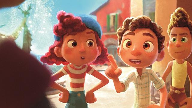 Salah satu konsep visual Luca. (Disney Pixar)