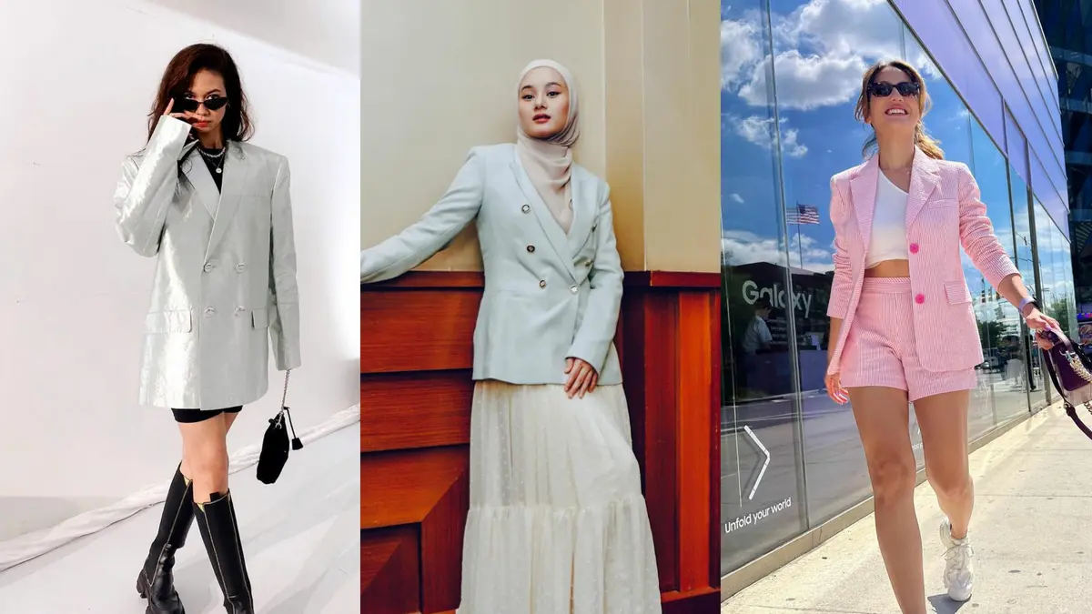 7 Cara Menggunakan Blazer agar Tampil Stylish dari Pevita Pearce hingga Dinda Hauw Fashion Fimela