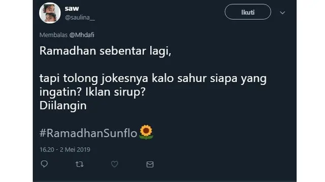 Curhatan Netizen Soal Jokes Saat Bulan Ramadhan Ini Kocak Banget