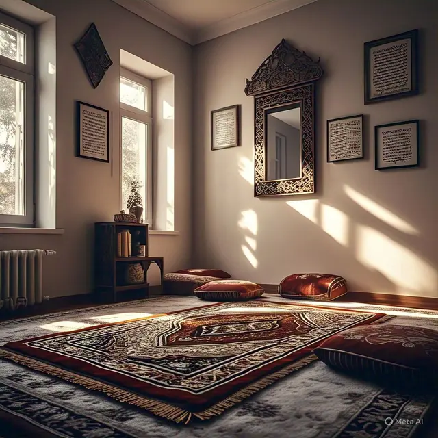 Mushola di dalam rumah