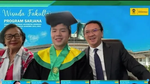 7 Potret Wisuda Nicholas Sean, Putra Ahok yang Jadi Dokter Muda