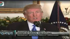 Keputusan tersebut merupakan langkah politik Trump yang sangat beresiko sebab banyak ditentang sejumlah oposisi di negara-negara Arab