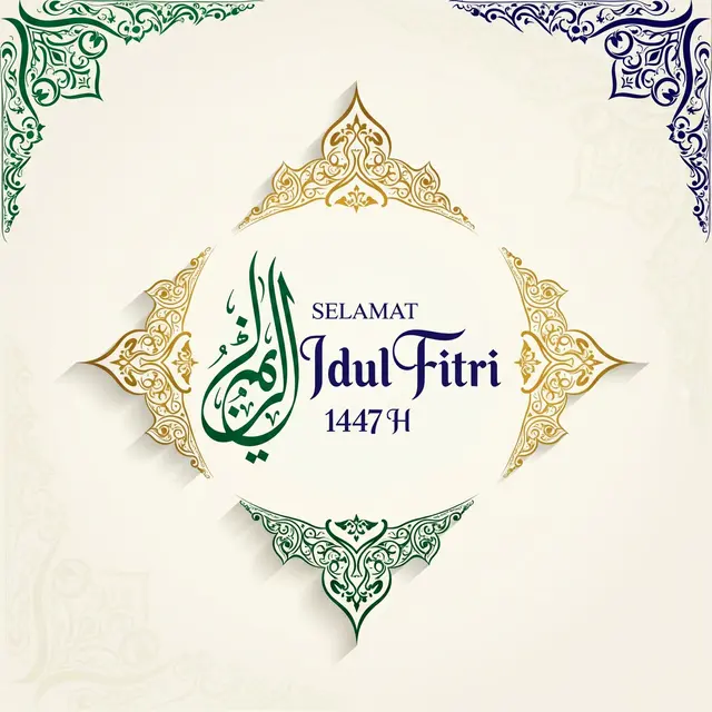 Gambar Ucapan Idul Fitri 2026