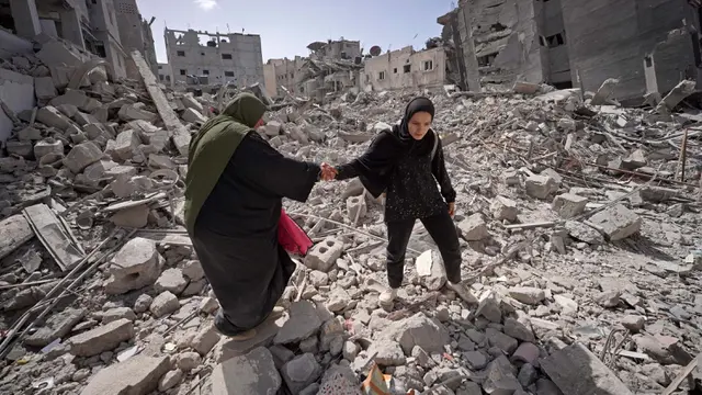 Potret Anak-anak dan Perempuan di Gaza
