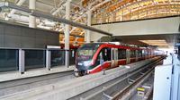LRT Jabodebek saat libur panjang Wafat Yesus Kristus hingga Paskah (Foto: LRT Jabodebek)