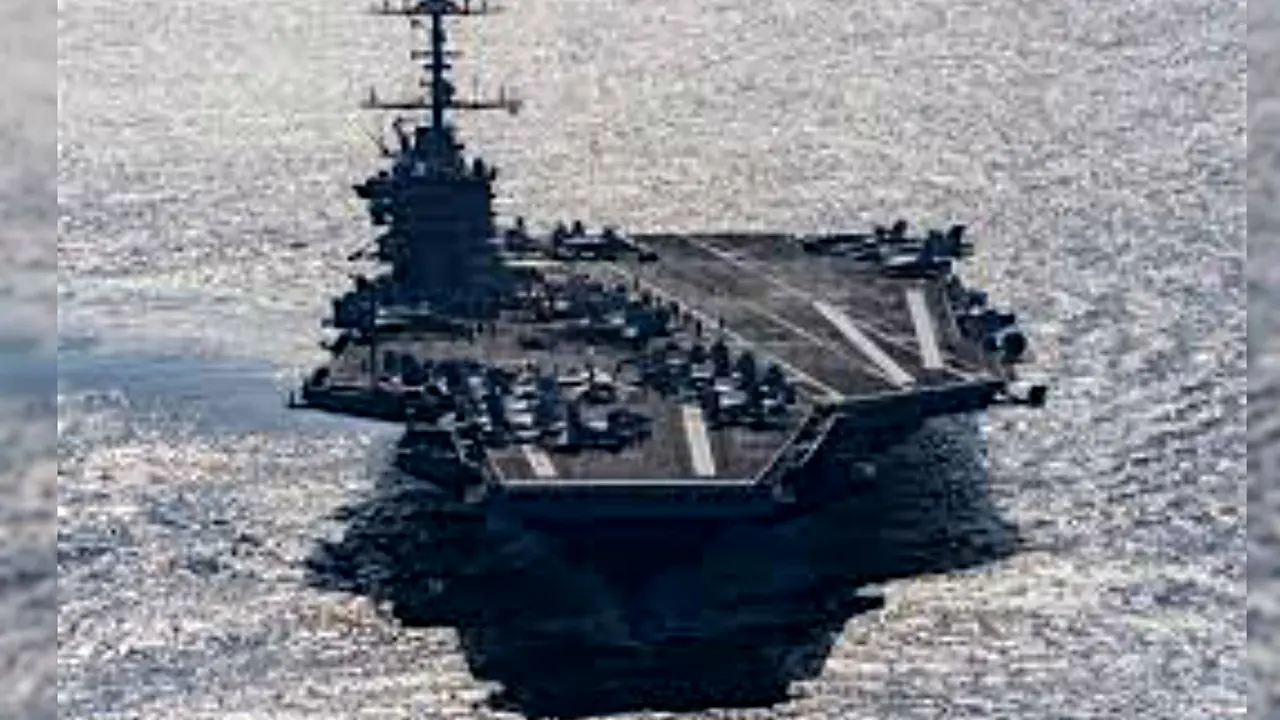 U.S Views Iran Move of Flying Drone over its Carrier "Abnormal"