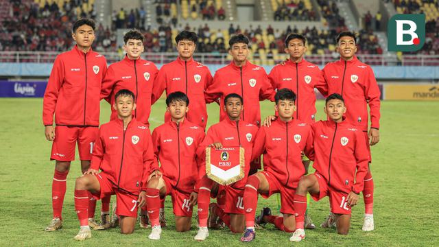 Timnas Indonesia U-16 vs Singapura: Grup A Piala AFF U-16 2024