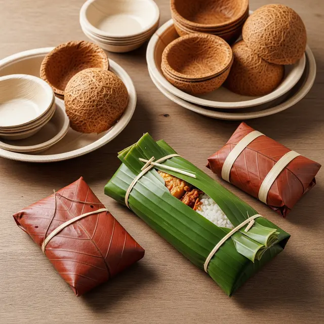 Tips Memilih Kemasan Makanan Non Plastik yang Murah Tapi Tetap Berkualitas (Image by Gemini AI)