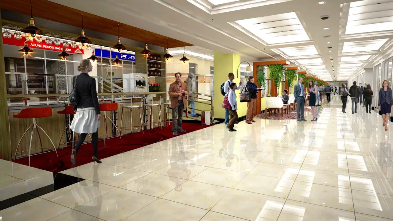Pusat perbelanjaan Plaza Kenari Mas