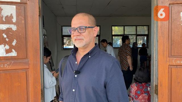 Head of Planning, Performance and Learning KONEKSI Secretariat Stewart Norup menyampaikan tujuan GENERAKSI untuk meningkatkan kesadaran dan memberdayakan generasi muda untuk ke depannya (Dok. Liputan6.com/Teddy Tri Setio Berty).