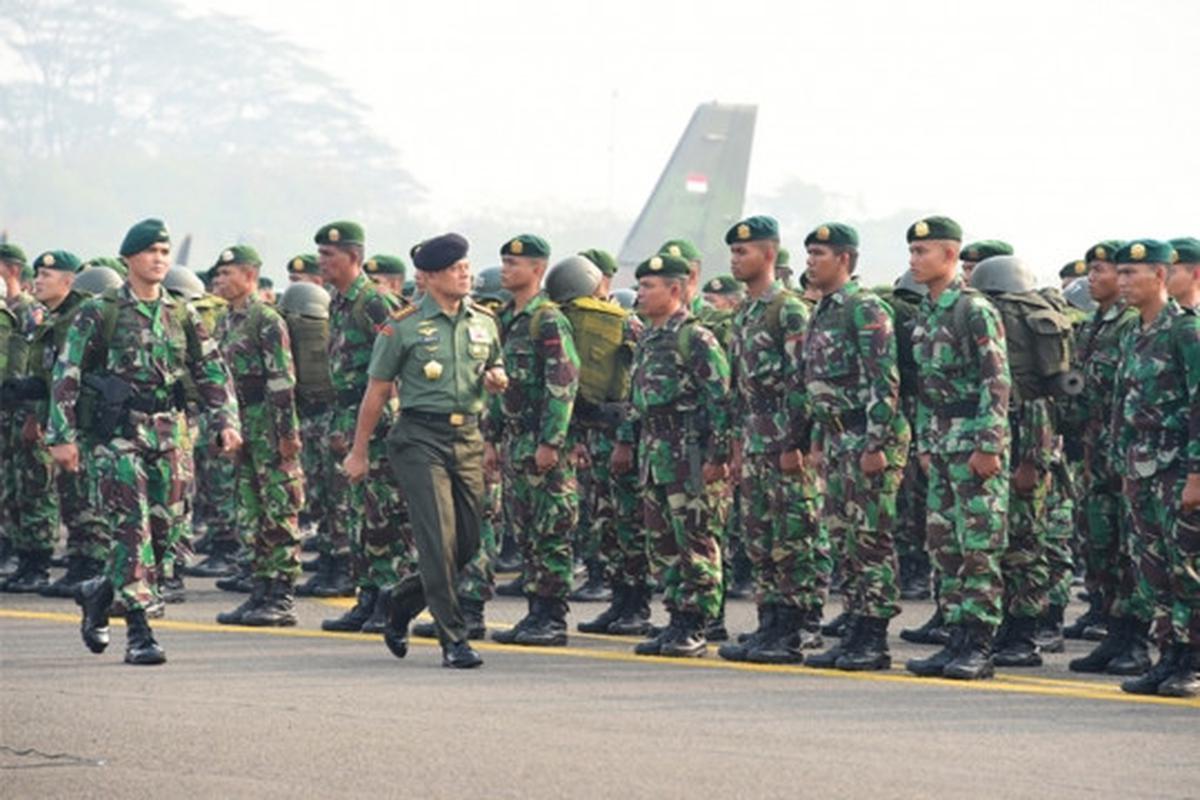 TNI kembali kirim 1.000 prajurit untuk padamkan kebakaran lahan