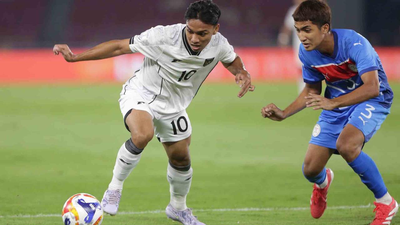 FOTO: Garuda Muda Menang Tipis atas Filipina, Tiket Semifinal Makin Dekat