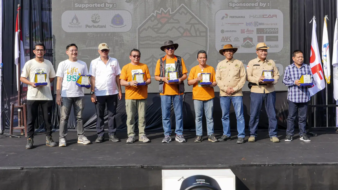 Keluarga Alumni Universitas Gadjah Mada yang tergabung dalam wadah Kagama 4x4 sukses menggelar event off-road pertamanya (Istimewa)