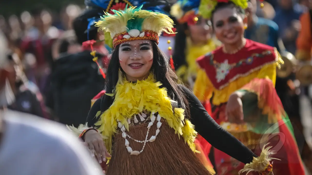 Tarian Mahasiswa hibur Warga saat Car Free Day