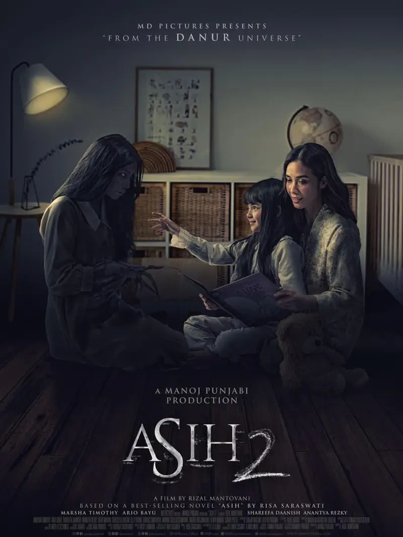 Poster film Asih 2. (Foto: Dok. MD Pictures)