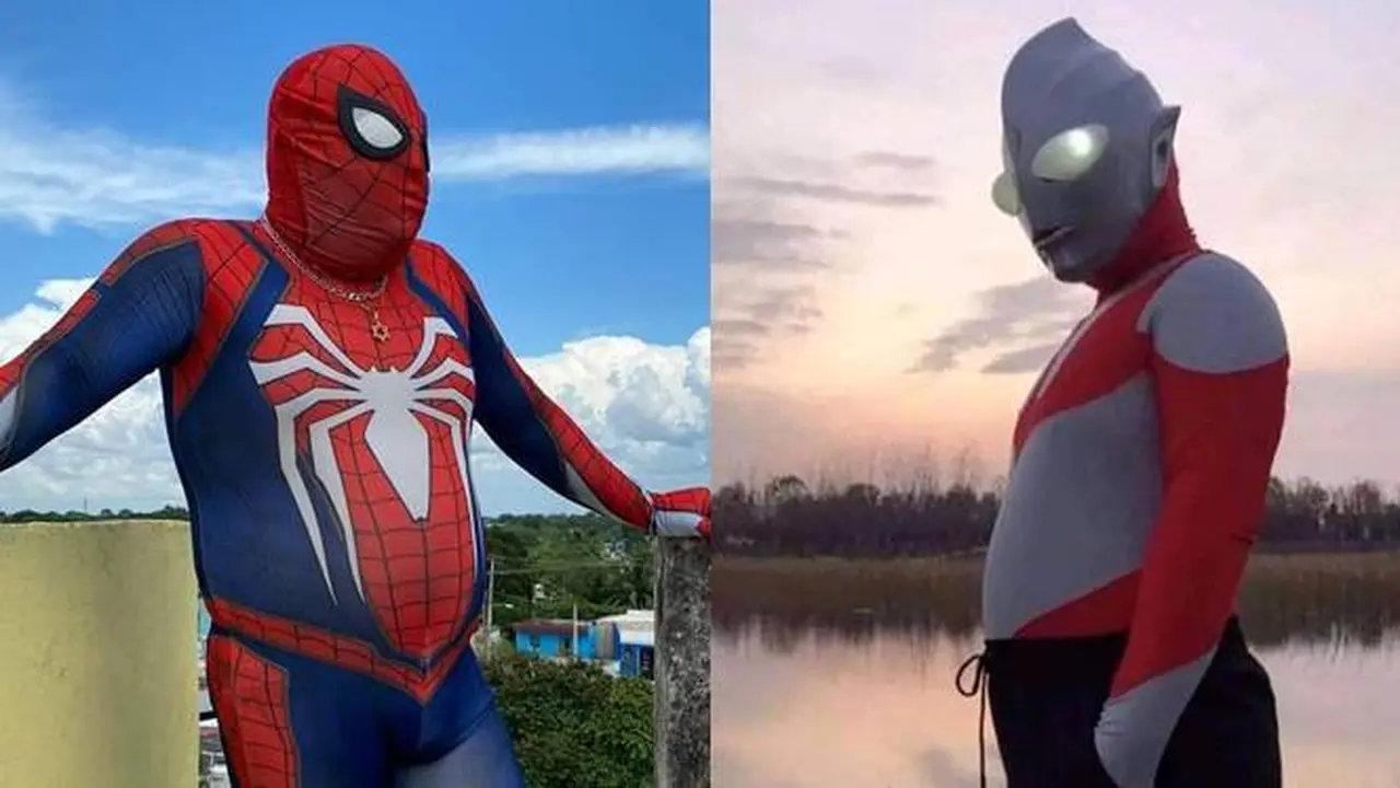5 Potret Kocak saat Superhero Terlalu Lama 'Di Rumah Saja' Ini Bikin Geli