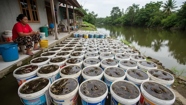 Ternak Hewan Mini di Ember untuk IRT yang Rumahnya Dekat Sungai