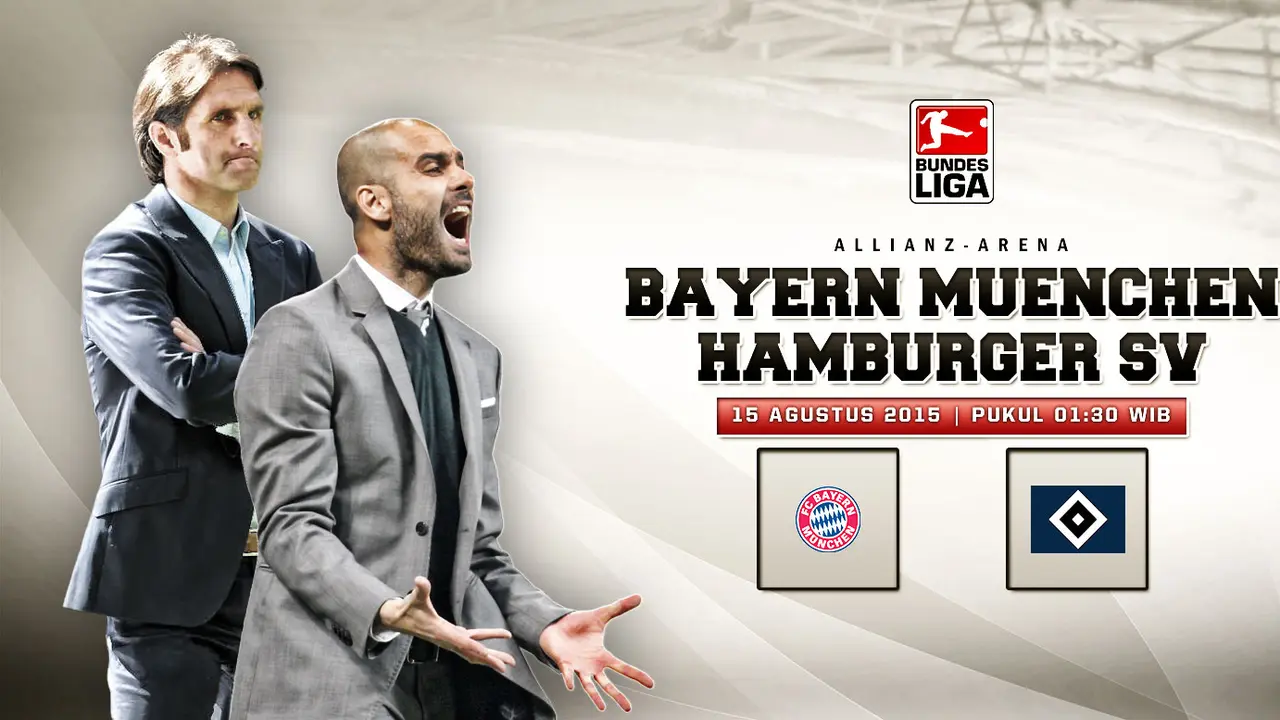 Prediksi Bayern Muenchen vs Hamburger SV (Liputan6.com/Yoshiro)