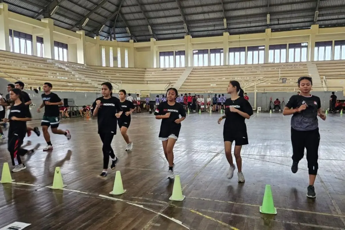 Atlet Klungkung berlatih