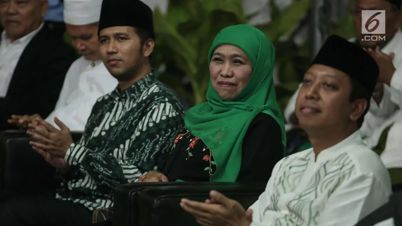 Khofifah dan Emil Hadiri Tasyakuran Harlah ke 45 PPP