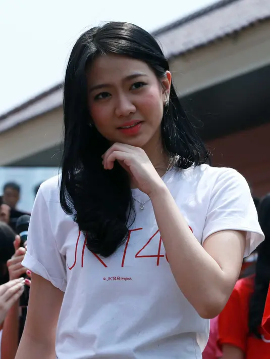 Meski panas harus berjemur di terik matahari, acara tetap sukses digelar diantaranya lomba-lomba khas 17 Agustus, ‘handshake’, dan beberapa wahana seperti rumah hantu. (Deki Prayoga/Bintang.com)