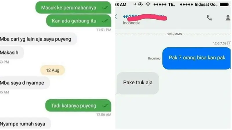 10 Chat Kocak Driver Ojol saat Jemput Penumpang Ini Bikin Geleng Kepala