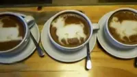 Segmen 3: Kreasi Kopi Siluet Hewan Kurban