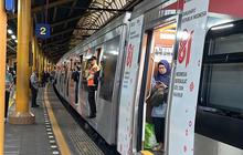 Pelajar SMA Tertempel KRL di Parung Panjang, Dilarikan ke RS