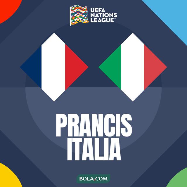 UEFA Nations League - Prancis Vs Italia