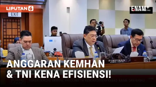VIDEO: Kena Efisiensi, Anggaran Kemhan Berkurang Jadi 139 Triliun