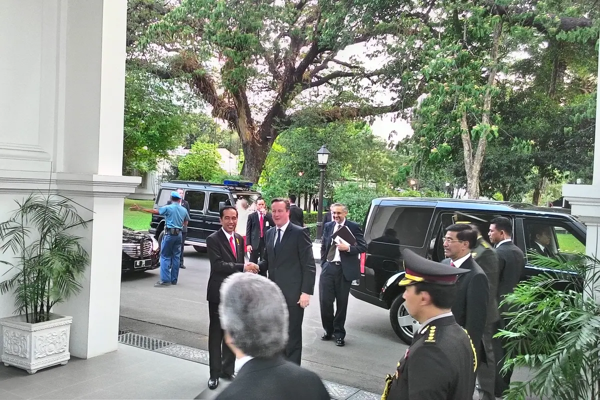 Jokowi Sambut PM Inggris