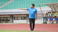 Pelatih Timnas Indonesia U-16 Bima Sakti. (Dok PSSI)