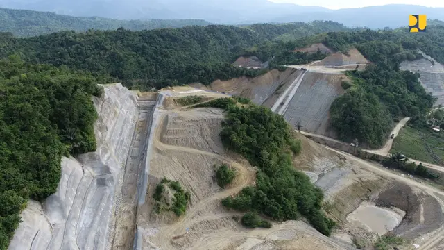 Kementerian PUPR tengah menyelesaikan pembangunan Bendungan Rukoh di Kabupaten Pidie, Provinsi Aceh