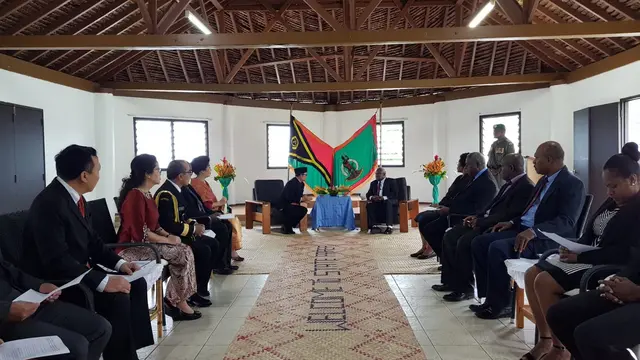 Indonesia memiliki banyak kesamaan dengan Vanuatu, antara lain sama-sama sebagai negara kepulauan (KBRI CANBERRA)