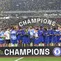 Pemain Chelsea merayakan kemenangan usai mengalahkan AC Milan dengan skor 3-0 dalam laga Indonesia Super Cup 2026 di Stadion Utama Gelora Bung Karno (SUGBK), Jakarta, Sabtu (8/8/2026). João Pedro mencetak dua gol, sedangkan satu gol Chelsea lainnya disumbangkan Moisés Caicedo. Chelsea memastikan gelar juara Indonesia Super Cup 2026 setelah tampil dominan sepanjang pertandingan. (KLY/Budy Santoso)