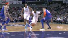 Berita video game recap NBA 2017-2018 antara Charlotte Hornets melawan New York Knicks dengan skor 109-91.