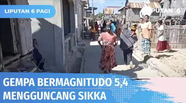 Gempa berkekuatan 5,4 magnitudo mengguncang Sikka, Nusa Tenggara Timur, Sabtu (23/07) siang. Meski kemudian diketahui tidak berpotensi tsunami, namun warga sempat panik, dan langsung berhamburan keluar rumah.