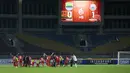 Persija Jakarta memulai seri ketiga BRI Liga 1 dengan tren positif. Kali ini berhasil mengalahkan Persib Bandung dengan skor 1-0. (Bola.com/Bagaskara Lazuardi)
