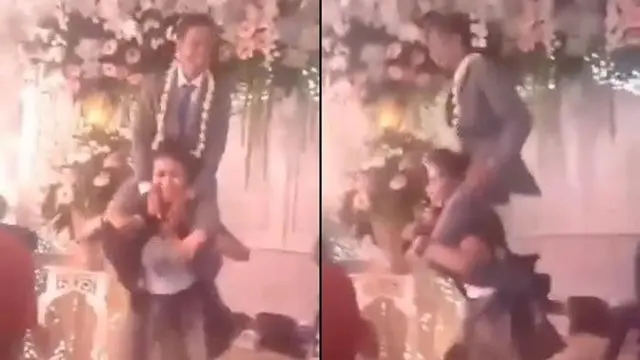 7 Aksi Biduan saat Manggung, Ada yang Panjat Pohon Hingga Salto di Atap