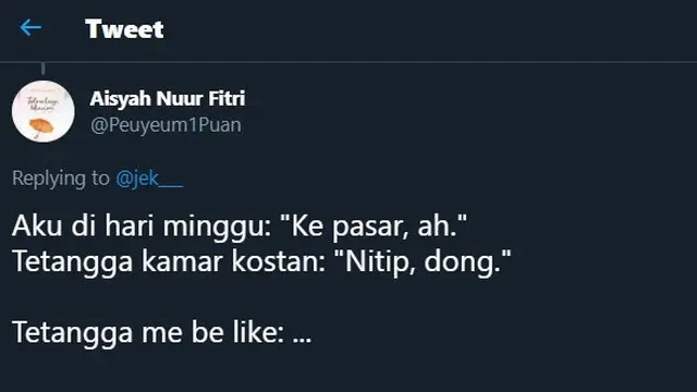 7 Cuitan Sedih Netizen di Hari Minggu Karena Ulah Tetangga Ini Kocak