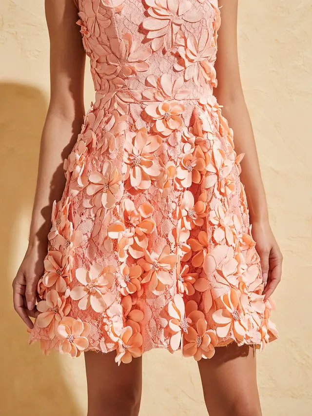 Dress Brokat A-Line