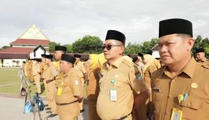 Aparatur Sipil Negara (ASN) Pemerintah Kabupaten (Pemkab) Tangerang, Banten. (Dok. Antara)