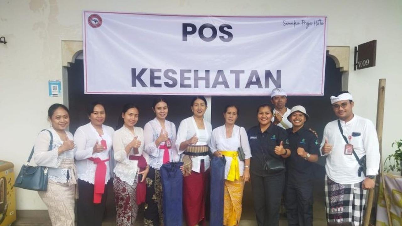 Dinkes Bali Siagakan Ratusan Nakes di Tiga Pos Kesehatan Selama IBTK Pura Besakih