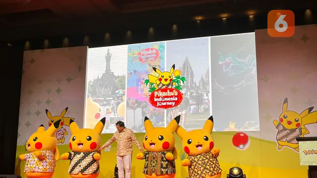 Susumu Fukunaga dari Pokemon Company saat konferensi pers di Jakarta, Kamis, 23 Januari 2025. (Dok: Liputan6com dyah)