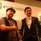 COO Tokopedia, Leontinus Alpha Edison bersama CEO Tokopedia, William Tanu Wijaya (Iskandar/ Liputan6.com)